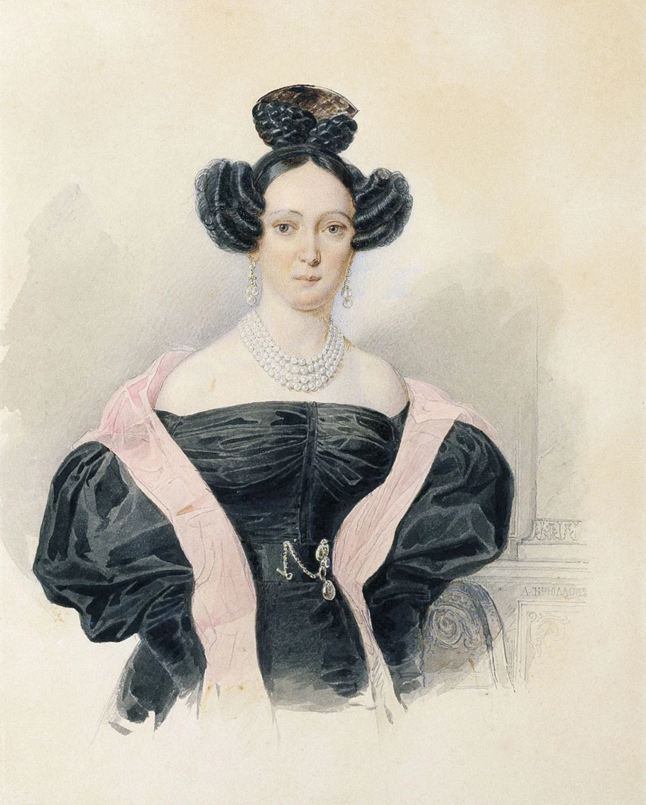 Ritratto di M.O. Smirnova - Museo Pushkin, Mosca